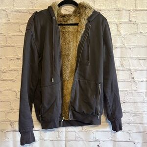 Vintage Juicy Couture Reversible Fur Lined Jacket